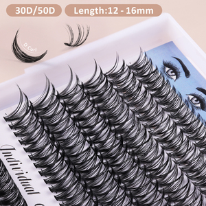 Nhãn hiệu riêng tùy chỉnh hộp giấy khác vẻ đẹp alibab đánh giá cá nhân Tóc tổng hợp DIY lông mi mở rộng - Product Image 6