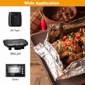 נייר אלומיניום למזון באורך 20 מטר, עובי 11 מיקרון, במחיר מפעל - Product Image 3