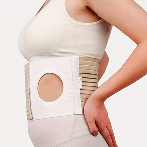 Ceinture <span class=keywords><strong>abdominale</strong></span> élastique large pour stomie, pour le sport, fixe les poches de stomie et évite les hernies parastomiques - Product Image 4