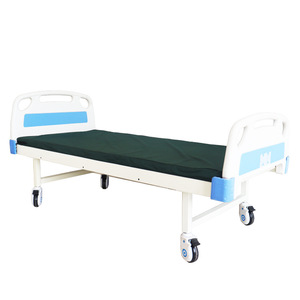 Lit médicalisé à plateau plat Wan Renkangyun 200x90x50cm, lit d'hôpital manuel pour usage domestique et clinique - Product Image 2