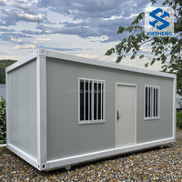 Maison pliable facile à installer, bungalow, maison conteneur mobile pliable, petite maison pliable imperméable
