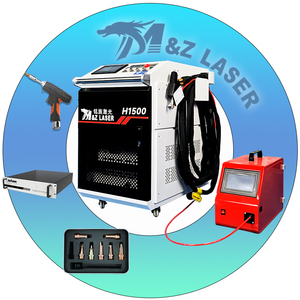 Nouvelle machine de nettoyage et de découpe de soudage au <span class=keywords><strong>laser</strong></span> à fibre portable 1500W avec soudeur 4 en 1 refroidi à l'eau garantie de 2 ans - Product Image 1