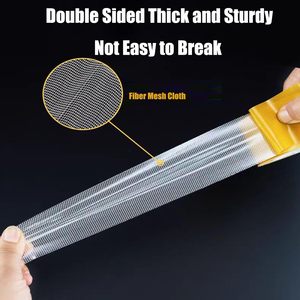 Nastro Adesivo in Tessuto Resistente a Doppia Faccia con Rete in Fibra di Vetro, Nastro Biadesivo per Creazione di Abiti e Fai-da-Te - Product Image 2