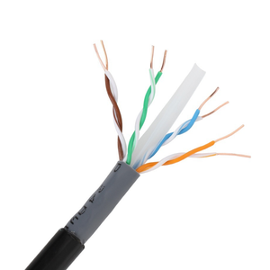 Câble réseau Ethernet Cat 6 UTP extérieur en cuivre PVC PE à double gaine 1000FT 305M - Product Image 2