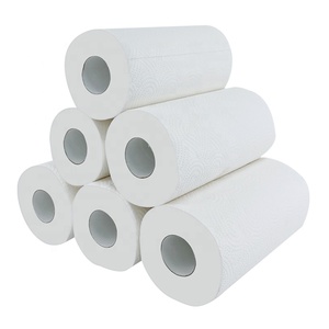 Rollo de papel de cocina de 2 capas ultrasuave al <span class=keywords><strong>mejor</strong></span> precio de China, <span class=keywords><strong>toalla</strong></span> de papel absorbente de aceite desechable para limpieza personalizable - Product Image 3