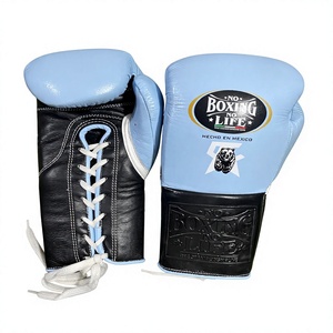 Guantes de Boxeo Personalizados No Boxing No Life, de Cuero Vacuno de Alta Calidad, para Entrenamiento - Product Image 3