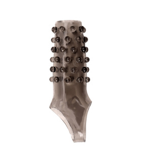 Set de Anillos para Pene con Cubierta de Dientes de Lobo, Transparente, Morado y Negro, de Goma Suave, para Estimulación y Sujeción del Pene en Adultos - Product Image 4