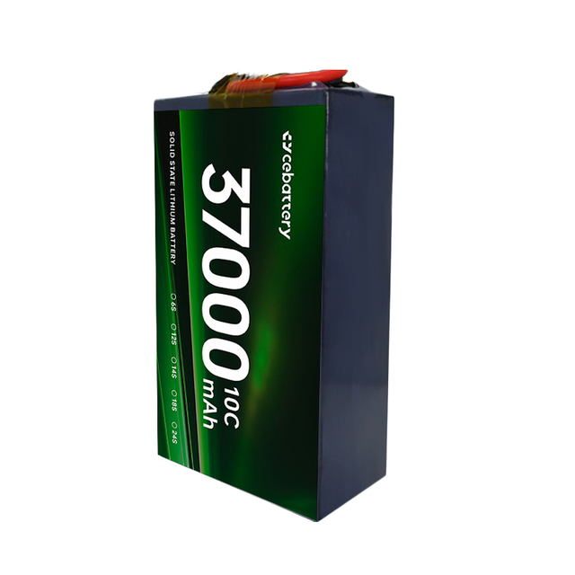 6S 38000mah 37000mahHighEnergyDensityBattery Lithium Ion Drone Battery Pack Rechargeable with High Discharge Rate
