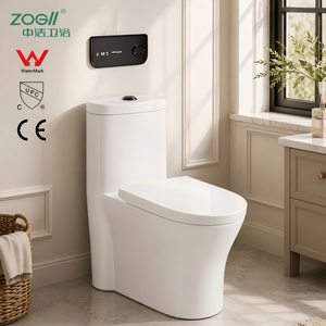 WC moderne américain ADA, toilette en céramique personnalisée, cuvette allongée en porcelaine, WC monobloc à <span class=keywords><strong>siphon</strong></span> pour hôpital - Product Image 1