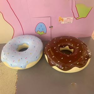 Donuts Decorativos Personalizados, <span class=keywords><strong>Donut</strong></span> <span class=keywords><strong>Gigante</strong></span> de Fibra de Vidrio para Exteriores, <span class=keywords><strong>Donut</strong></span> Artificial Grande para Fiestas - Product Image 5