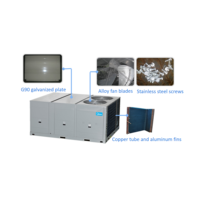 Climatiseur de toit tropical haute capacité Midea 98 kW 30 tonnes R410A 52 ° C pour le refroidissement des terminaux aéroportuaires
