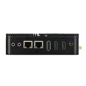 Mini PC sans ventilateur J4125 J6412 N5095 Processeur Elkhart Lake 11e génération Mini PC industriel de jeu Double LAN 1000 Mbps Windows 11 SSD Réparation - Product Image 6