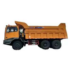 새 재고 6x4 480 HP 90 톤 XCMG 광산 트럭 대형 장비 팁 트럭 핫 세일