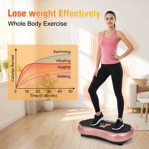 Plateforme vibrante ultra-mince pour entraînement et massage des pieds – Appareil professionnel de thérapie vibratoire Crazy Fit - Product Image 4