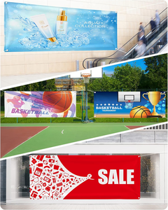 Nhà Máy Bán buôn ngoài trời Vinyl lưới <span class=keywords><strong>polyester</strong></span> hàng rào biểu ngữ, tùy chỉnh in quảng cáo biểu ngữ - Product Image 6