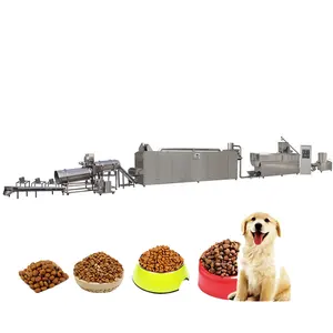 Automática Grande Capacidade Dog Food Making Machine Com Preço De Fábrica