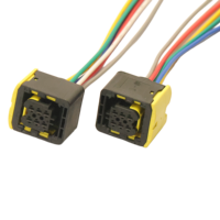 Connecteur électrique 6 broches pour automobile NEV, faisceau de câblage 1-1418469-1, faisceau d'adaptation personnalisé