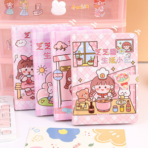 All'ingrosso ragazza carina magnetico taccuino Kawaii Cartoon manuale per studenti di alto valore diario creativo popolare dello studente <span class=keywords><strong>cancelleria</strong></span> - Product Image 4