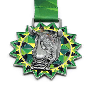 เหรียญกีฬาเคลือบทองพิมพ์ลาย UV แบบนูน 3 มิติ ตามสั่ง สำหรับการแข่งขันวิ่งมาราธอน วิ่งเทรล วิ่งเสมือนจริง และเหรียญแบบระเหิดสี - Product Image 6