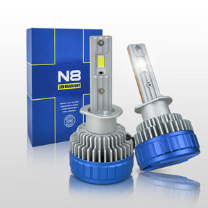 Venta al por Mayor de Faros LED N8 H1 200w 20000lm, Tamaño Mini CSP, 6000k, 9005, 9012, H11, H1, H4 para Sistema de Iluminación Automotriz N8 - Product Image 2