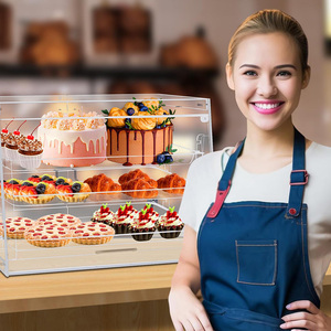 Étagère de présentation pour gâteaux, cupcakes, desserts, pizzas, en acrylique, pour boulangerie, pâtisserie, comptoir - Product Image 6