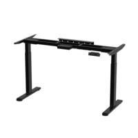 Ordinateur moderne pliant bureau réglable exclusif réglable double table électrique de levage