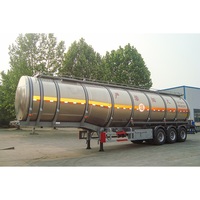 Nouvelle semi-remorque citerne à carburant en aluminium à 3 essieux Vehicle Master, capacité 36 000 litres