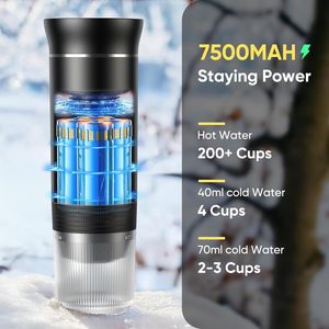 Cafetera Eléctrica Portátil Mini Espresso Tipo C con Función de Calentamiento, Compatible con Cápsulas, con Certificaciones CB/CE/EMC/RoHS - Product Image 3