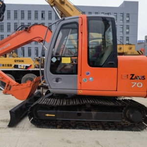 Excelente estado Excavadora usada japonesa Hitachi Zaxis 70 Japón Usado 7 Ton Hitachi Zx70 Mini Excavadora en stock - Product Image 1