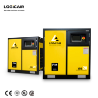 Compresseur d'air à vis LOGICAIR PM VSD 25 CV 30 CV 7 bars 8 bars pour machine à coudre CE