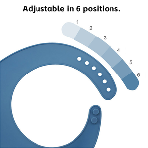 Anti-Leak <strong>Adult</strong> Feeding <strong>Bibs</strong> | Soft Silicone Waterproof <strong>Bib</strong> for Seniors &amp; Disabled <strong>Adults</strong> (Easy-Clean Dishwasher Safe) - Product Image 3