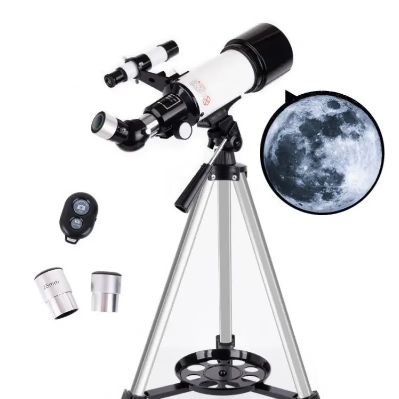 AZ40070 Telescope Mount Astronomical Refracting Telescope for Kids Beginners Travel Telescope with Carry Bag