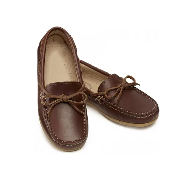 Guangzhou Wholesale Kids Designers Shoes Boat Shoes For Boys Children Genuine Leather Kids Loafers Casual Shoes