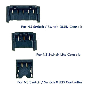 Syytech ปุ่มซ็อกเก็ต<span class=keywords><strong>แบ</strong></span><span class=keywords><strong>ต</strong></span>เตอรี่สำหรับ NS <span class=keywords><strong>Nintendo</strong></span> <span class=keywords><strong>SWITCH</strong></span> Lite ชิ้นส่วนซ่อม OLED - Product Image 3