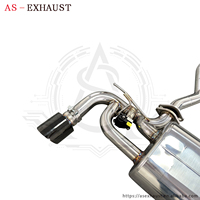 Sistema de Escape Trasero de Acero Inoxidable con Válvulas para Toyota Supra A90 A91 3.0T B58, Sistema de Escape de Alto Rendimiento