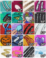 Tissu à paillettes réversible effet écailles de poisson sirène double face 100% polyester tissé pour mariage et textile de maison, vendu au mètre