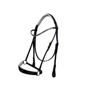 Durable Leather Handmade Horse Bridle Adjustable Halter Comfortable Fit Strong Hardware Factory Made <b>Equestrian</b> Riding Gear - Product Image 1