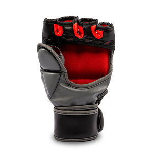 ถุงมือชกมวย MMA หนัง PU ยี่ห้อ DURUS INDUSTRIES แบบมืออาชีพ ป้องกันการลื่น ปิดด้วยแถบตีนตุ๊กแก น้ำหนักเบา พร้อมโลโก้สั่งทำได้ - Product Image 3