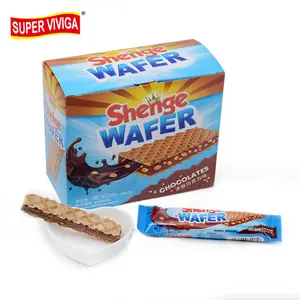 Batang Stik Coklat Wafer Makanan Ringan OEM