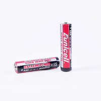 Batería AAA de China, Fabricante Mayorista, 1.5V, 1.5 Voltios, R03 Um 4 Pilas AAA de Zinc-Carbón, Tipo AAA