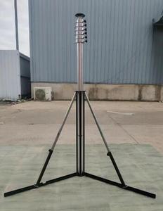 6 Mét 7m 10m mở rộng cực chụp ảnh trên không đẩy lên di động nâng cao mast với chân máy và Guy dây - Product Image 3