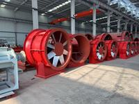Ventilateur de ventilation de tunnel minier YBT-22 2x55Kw pour la ventilation axiale des mines en surface