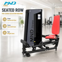 MND FH93 Appareil Commercial de Musculation des Mollets Assis pour la Force des Jambes, Équipement Durable pour Centres de Fitness et Salles de Sport