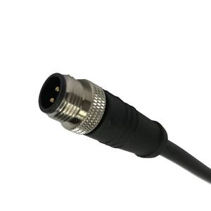 Adaptador recto de automatización industrial Bi-Win M12 Terminales de lavado para entornos corrosivos (negro) - Product Image 2