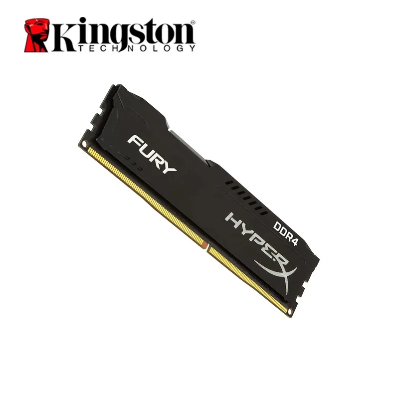 100% 새로운 오리지널 하이퍼 X FURY DDR4 16GB 2666MHz 데스크탑 RAM 메모리 데스크탑 내부 메모리 멀티 채널