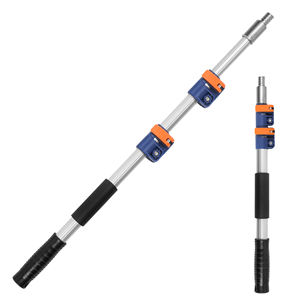 Léger et robuste mécanisme de verrouillage à languette rabattable de 1.5 à 3 pieds poignée en aluminium Tube ondulé Mini <span class=keywords><strong>poteau</strong></span> télescopique - Product Image 1