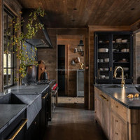 Lemari Dapur Melamin Putih Bentuk L Gaya Eropa Modern Mewah Pesanan Khusus Kedatangan Baru Pintu Lacquer Laci Keranjang Laci