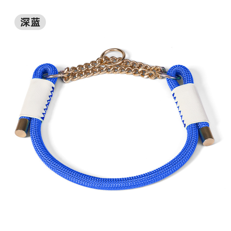 Dark blue - choker (34-50cm)