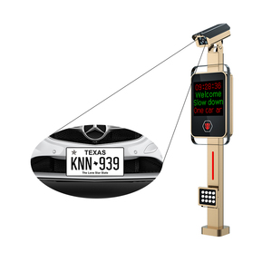 Barrera de acceso inteligente automática sin personal para estacionamientos con identificación de vehículos y puerta elevadora de entrada y salida - Product Image 3