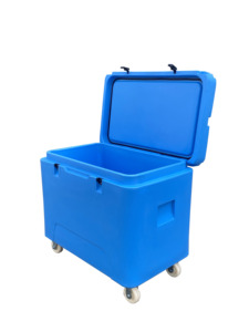Glacière portable moderne de <span class=keywords><strong>haute</strong></span> qualité 330L en PE rotomoulé, étanche, avec roues, logo personnalisable, pour aliments et canettes (glace sèche) - Product Image 6